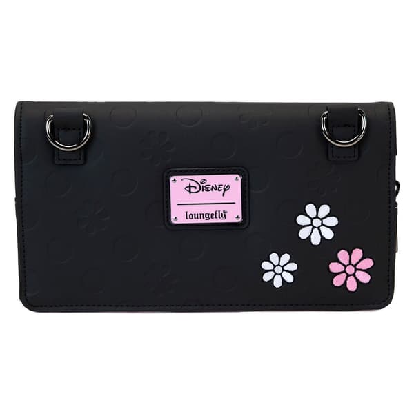 Loungefly Disney Minnie Floral Rock the Dots shoulder bag