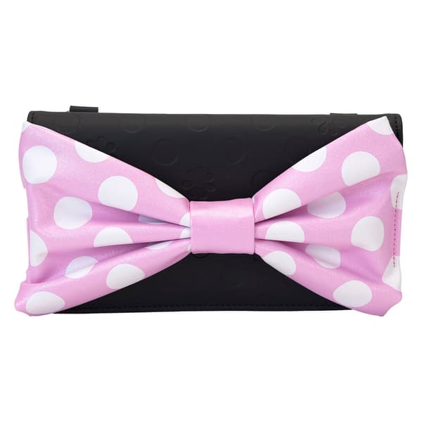 Loungefly Disney Minnie Floral Rock the Dots shoulder bag