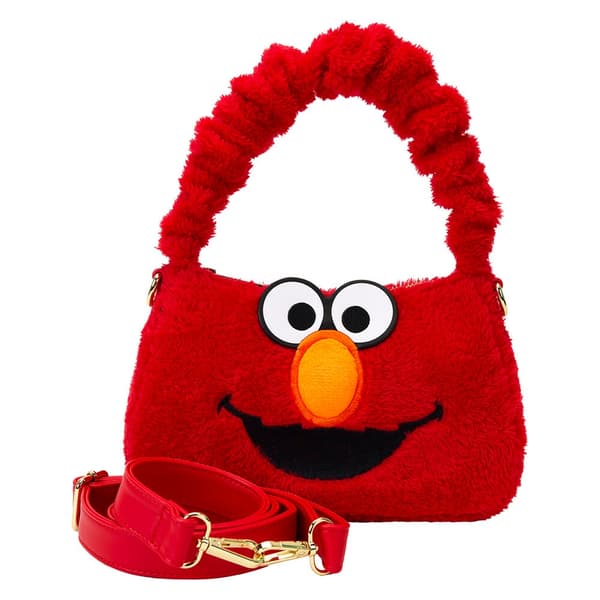 Loungefly Sesame Street Elmo plush bag