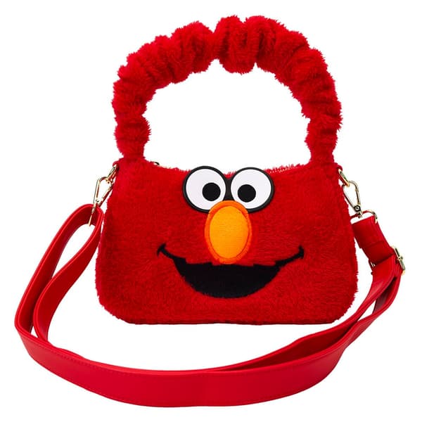 Loungefly Sesame Street Elmo plush bag