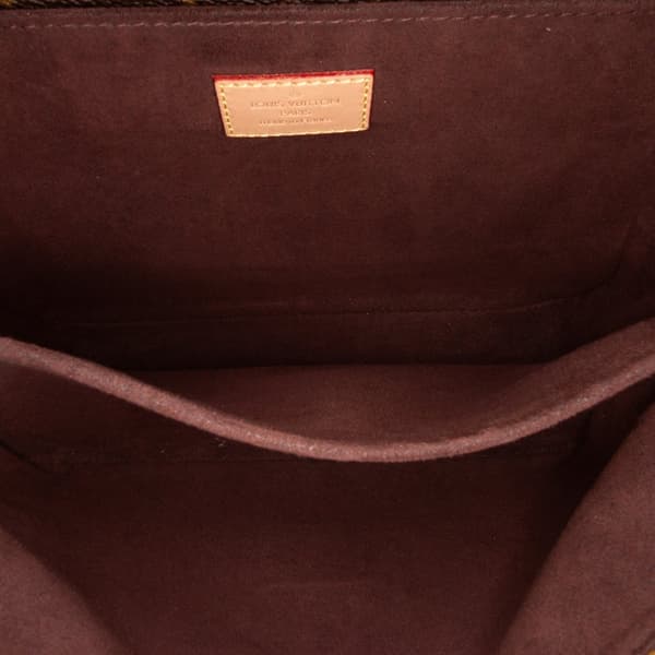 Pre-owned Louis Vuitton Monogram Pochette Metis Brown