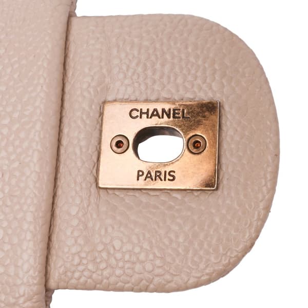 Pre-owned Chanel Medium Quilted Caviar Coco Pleats Messenger Flap Brown
