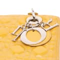 Miniatyrbilde 7 av 9: Pre-owned Dior Medium Patent Cannage Lady Dior Yellow