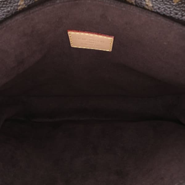 Pre-owned Louis Vuitton Monogram Pochette Metis Brown
