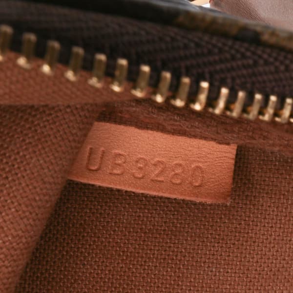 Pre-owned Louis Vuitton Monogram Mini Pochette Accessoires Brown