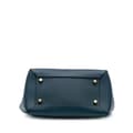 Miniatyrbild 3 av 10: Pre-owned Celine Mini Grained Calfskin Belt Satchel Blue