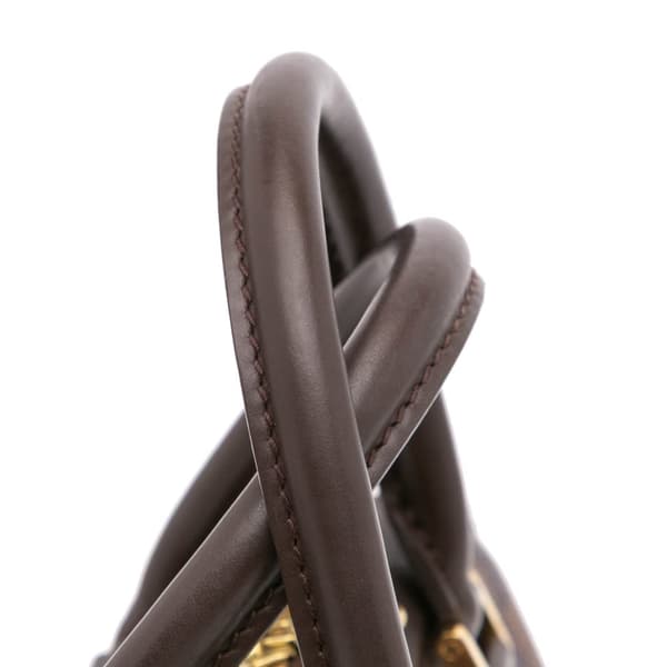 Pre-owned Louis Vuitton Damier Ebene Brera Brown