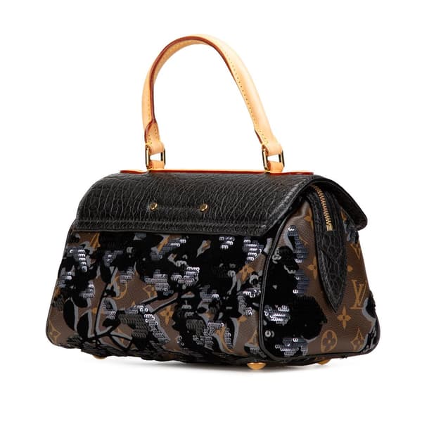 Pre-owned Louis Vuitton Monogram Fleur De Jais Carrousel Brown