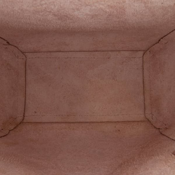 Pre-owned Celine Nano Grained Calfskin Belt Bag Pink