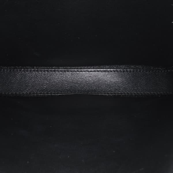 Pre-owned Saint Laurent Mini Leather Cassandra Top Handle Bag Gray