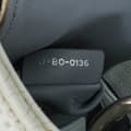 Miniatyrbilde 6 av 10: Pre-owned Dior Mini Patent Microcannage Lady Dior White