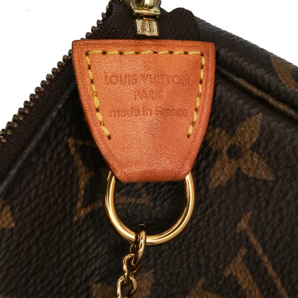 Pre-owned Louis Vuitton Monogram Mini Pochette Accessoires Brown