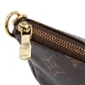 Miniatyrbild 8 av 9: Pre-owned Louis Vuitton Monogram Mini Pochette Accessoires Brown