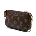 Miniatyrbild 2 av 9: Pre-owned Louis Vuitton Monogram Mini Pochette Accessoires Brown