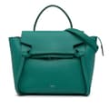 Miniatyrbild 1 av 10: Pre-owned Celine Mini Grained Calfskin Belt Bag Green