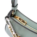 Miniatyrbillede 6 af 9: Pre-owned Fendi Leather O'lock Swing Satchel Green