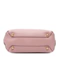 Pikkukuva 3 / 10: Pre-owned Burberry Small Calfskin and House Check Banner Bag Pink