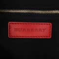 Miniatyrbild 5 av 10: Pre-owned Burberry House Check Canvas Bridle Orchard Satchel Brown