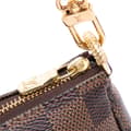 Miniatyrbild 6 av 8: Pre-owned Louis Vuitton Damier Ebene Mini Pochette Accessoires Brown