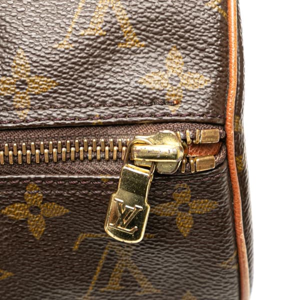 Pre-owned Louis Vuitton Monogram Papillon 30 Brown