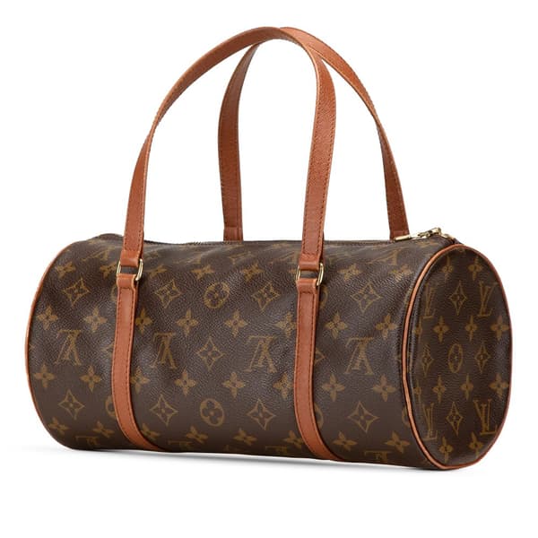 Pre-owned Louis Vuitton Monogram Papillon 30 Brown