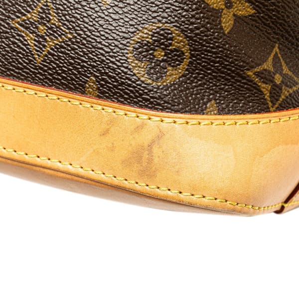 Pre-owned Louis Vuitton Monogram Lockit PM Brown