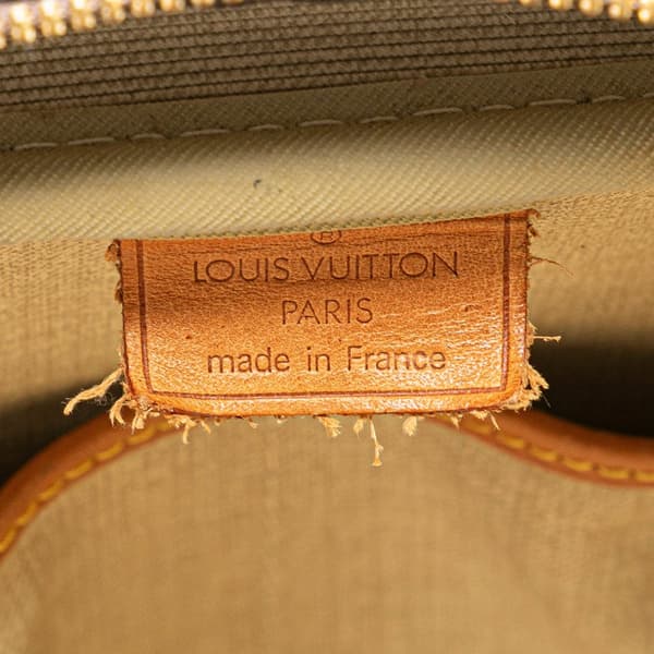 Pre-owned Louis Vuitton Monogram Deauville Brown