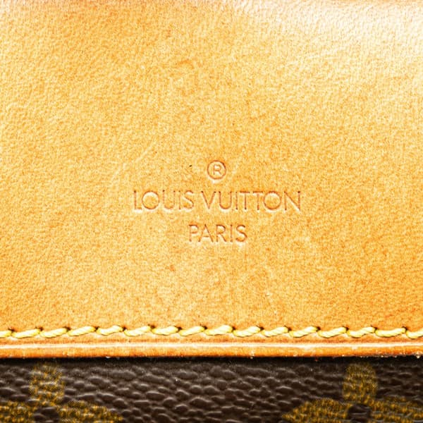 Pre-owned Louis Vuitton Monogram Deauville Brown