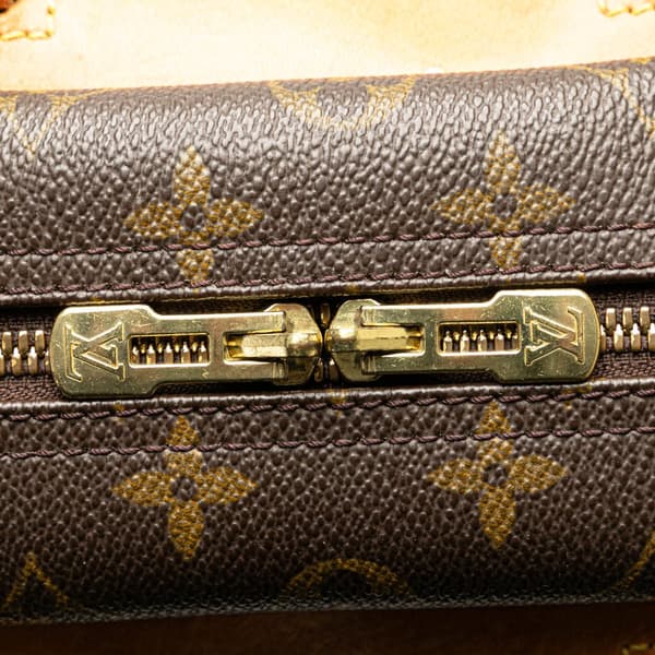 Pre-owned Louis Vuitton Monogram Deauville Brown