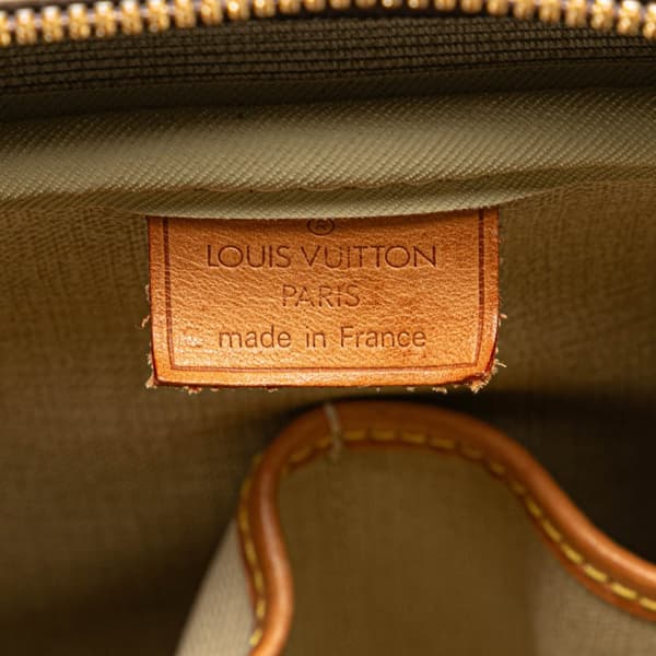 Pre-owned Louis Vuitton Monogram Deauville Brown