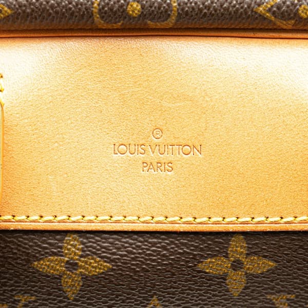 Pre-owned Louis Vuitton Monogram Deauville Brown