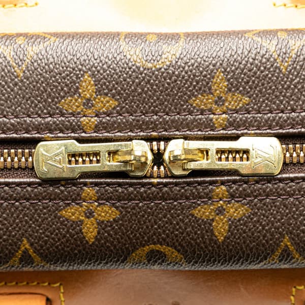 Pre-owned Louis Vuitton Monogram Deauville Brown