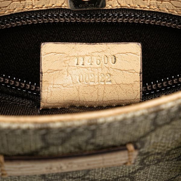 Pre-owned Gucci GG Supreme Handbag Brown