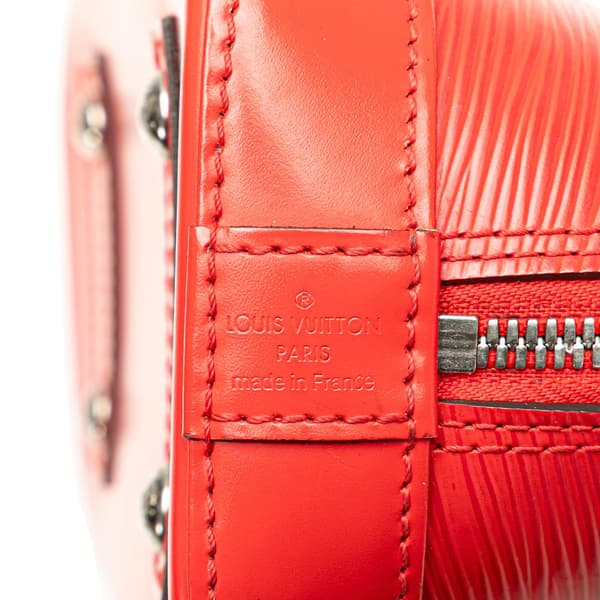 Pre-owned Louis Vuitton Epi Alma BB Red