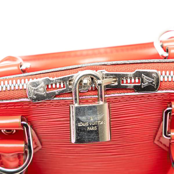 Pre-owned Louis Vuitton Epi Alma BB Red