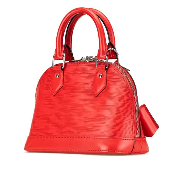 Pre-owned Louis Vuitton Epi Alma BB Red