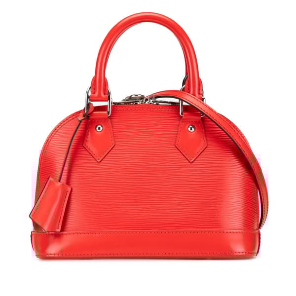 Pre-owned Louis Vuitton Epi Alma BB Red