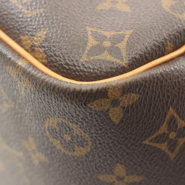 Pre-owned Louis Vuitton Monogram Deauville Brown