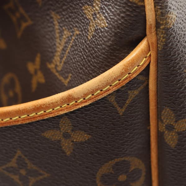 Pre-owned Louis Vuitton Monogram Deauville Brown