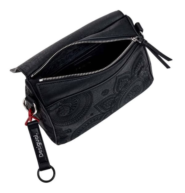 Desigual Svart handväska för kvinnor - Dejavu Phuket Mini Hand Bag 300144