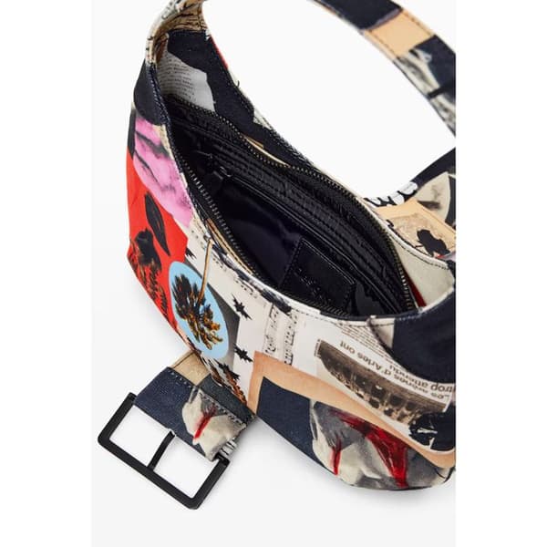 "Axelremväska dam Desigual Haiti Canvas"