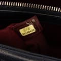 Miniatyrbillede 8 af 10: Pre-owned Chanel Paris Rome Large Sheepskin Trapezio Flap Blue