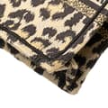 Pikkukuva 9 / 10: Pre-owned Dior Mizza Mini Embroidered Canvas Leopard Vertical Book Tote Brown