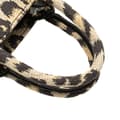 Pikkukuva 10 / 10: Pre-owned Dior Mizza Mini Embroidered Canvas Leopard Vertical Book Tote Brown
