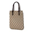 Miniatyrbilde 2 av 10: Pre-owned Gucci Mini GG Supreme Handbag Brown