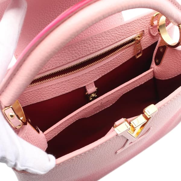 Pre-owned Louis Vuitton Ombre Capucines BB Pink