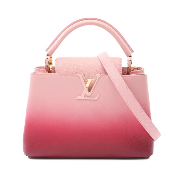 Pre-owned Louis Vuitton Ombre Capucines BB Pink