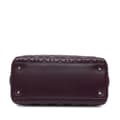 Miniatyrbild 3 av 10: Pre-owned Dior Medium Lambskin Cannage Lady Dior Purple