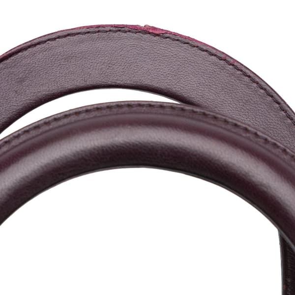 Pre-owned Dior Medium Lambskin Cannage Lady Dior Purple