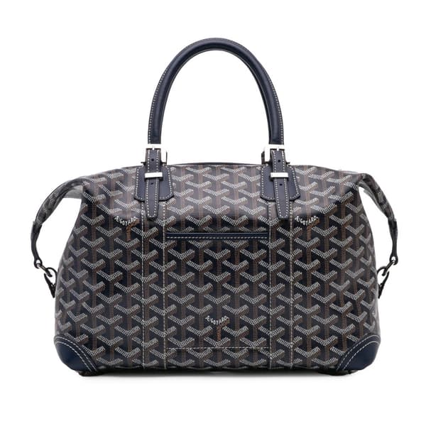 Pre-owned Goyard Goyardine Boeing 30 Blue